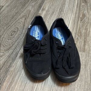 Keds Black Canvas Sneakers